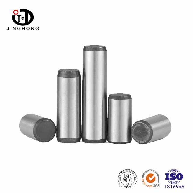 Is the dowel pin an auxiliary tool for impact riveting?