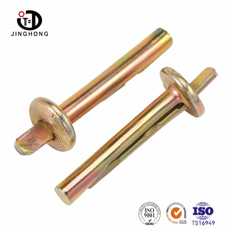 Color Zinc Insert Gecko expansion screws cause fastening market attention?