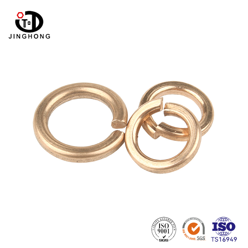 Brass Split Spring Washer