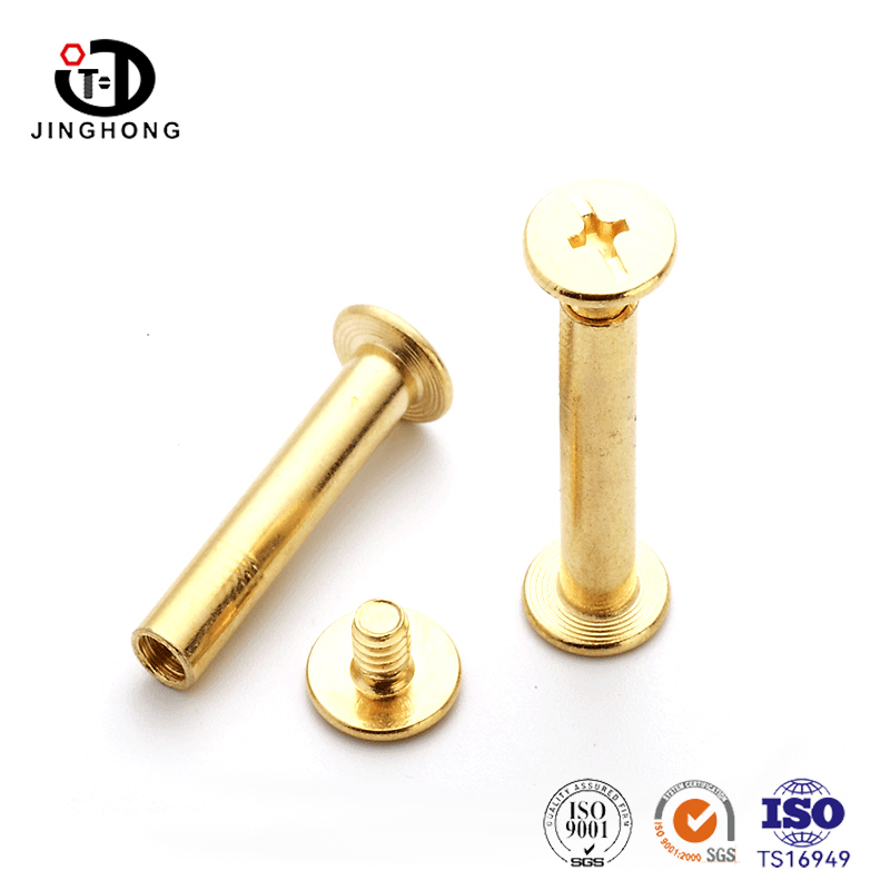 Copper-Plated Male-Female Rivets