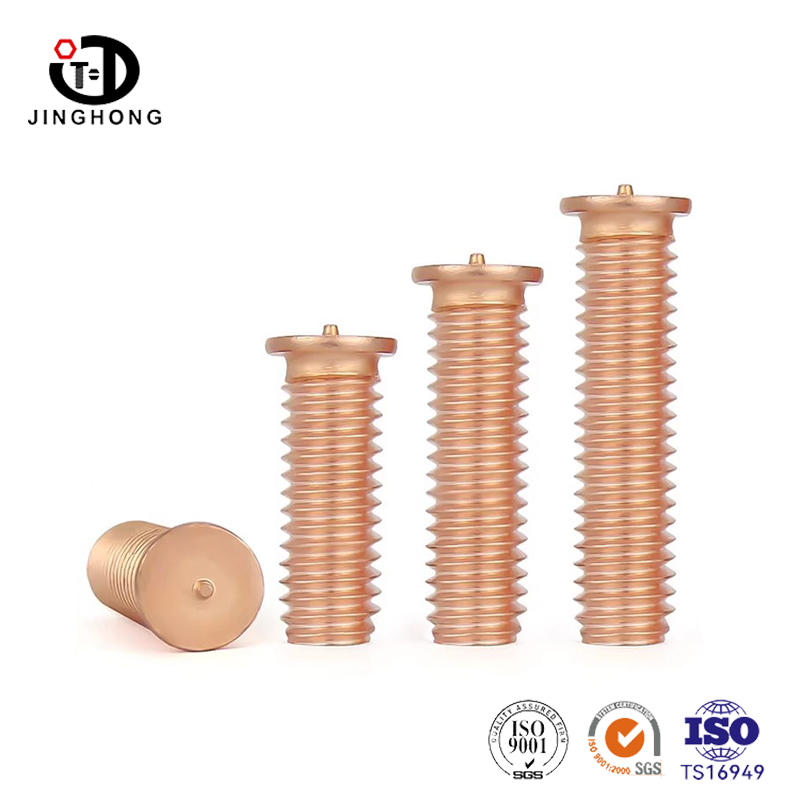 Copper-Plated Welding Screw