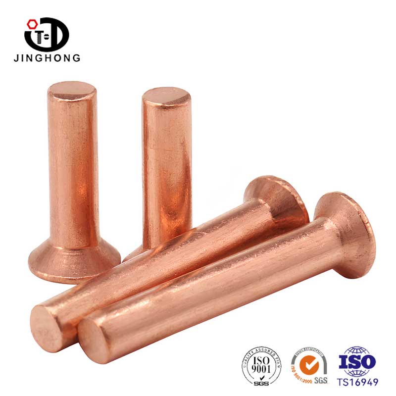 Countersunk Solid Copper Nails