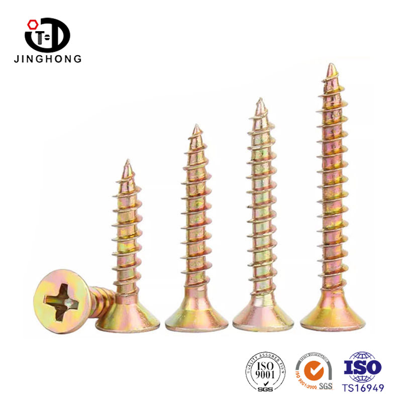 Cross Flat Head Timber Screws