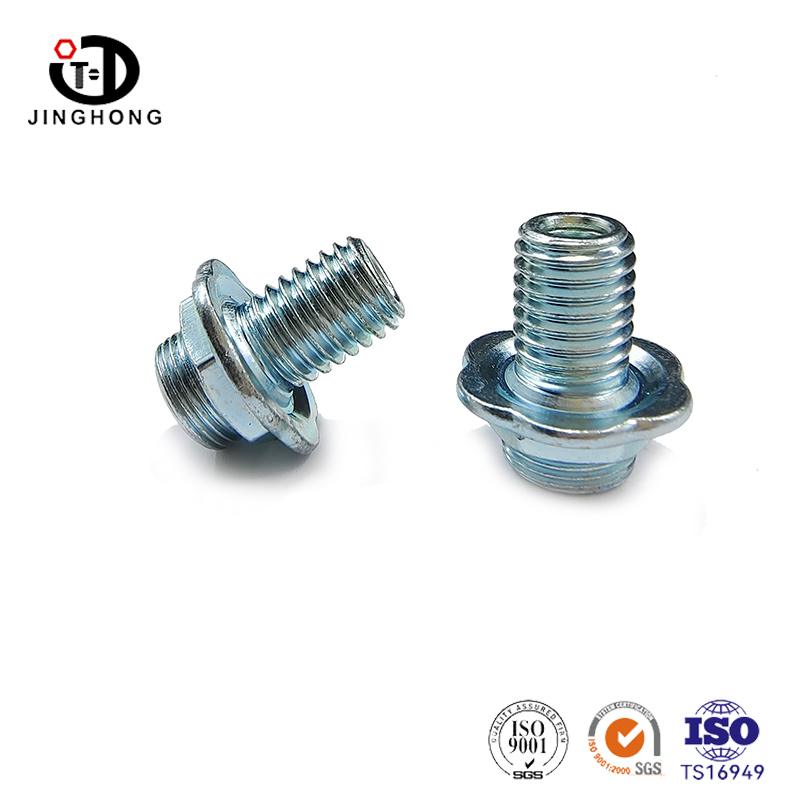 Customized Fan-shaped Through-hole Screw