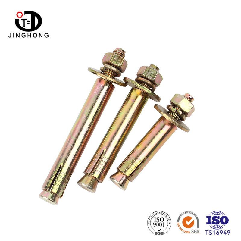 Elevator-specific expansion bolts