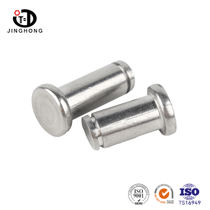 Flat Head Grooved Pin