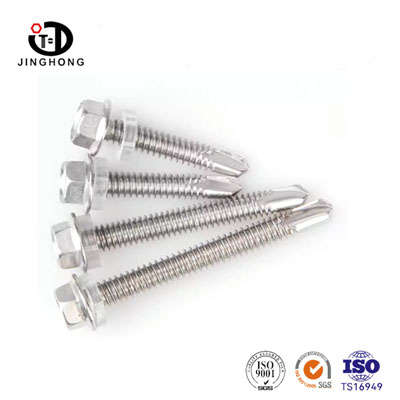 Hexagon Head Driling Screws with Tapping Screw Thread with Collar