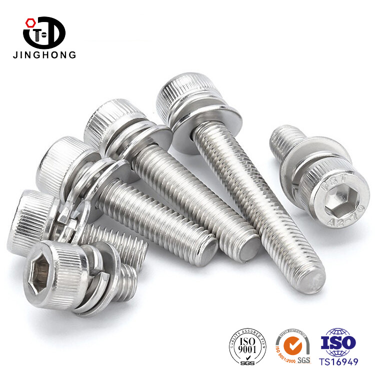 Hexagon Socket Head Cap Screw With Three Components