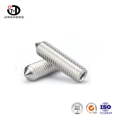 Hexagon Socket Set Screws with Cone Point