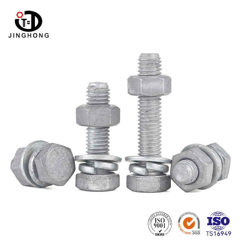 Hot Dip Galvanized Hexagonal Bolt Combination