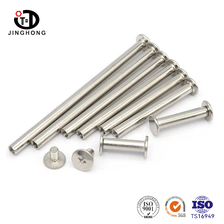 Nickel Plated Chicago Bolts
