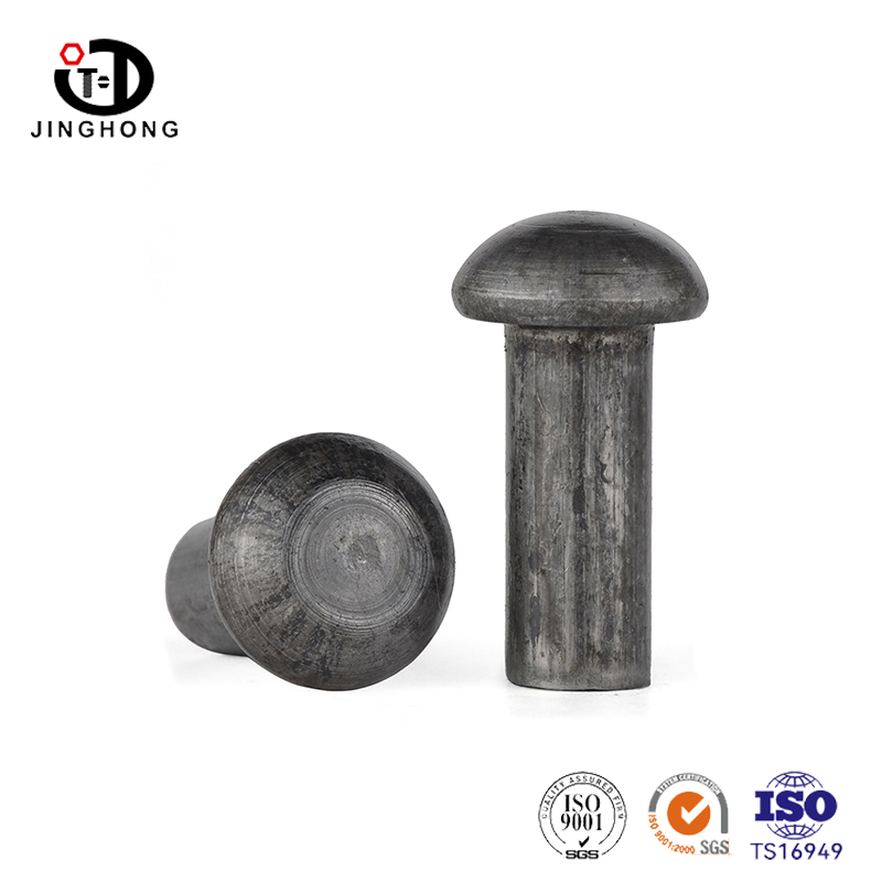 Semi-Round Head Solid Iron Rivet