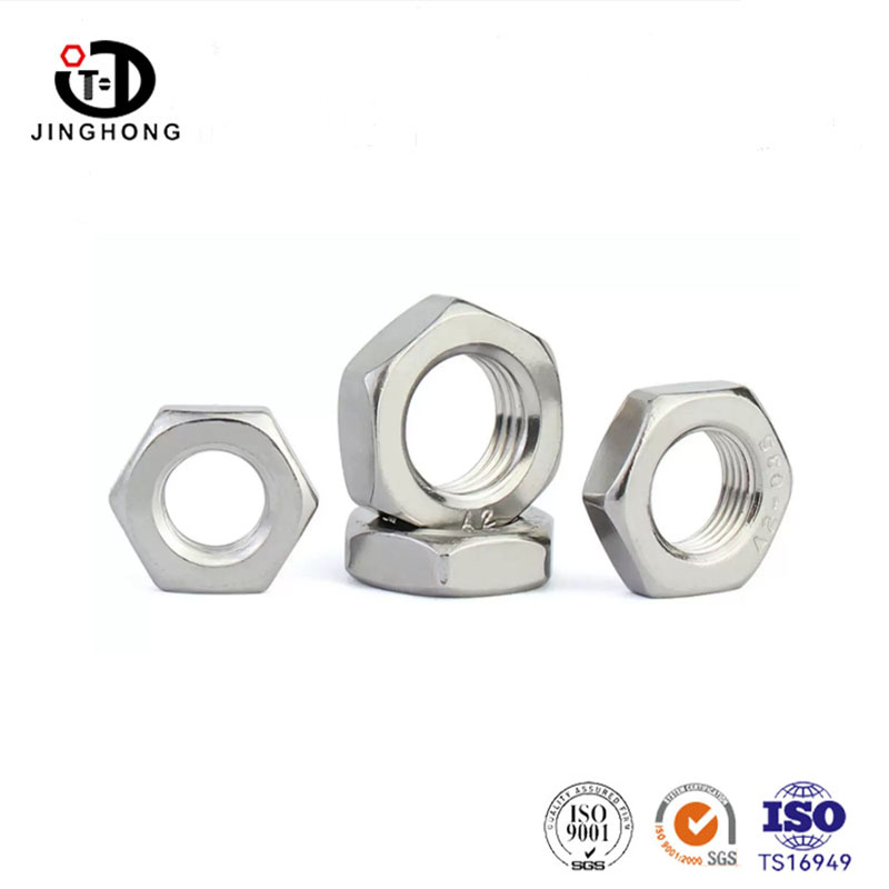 SS304/316 Hexagon Thin Nuts