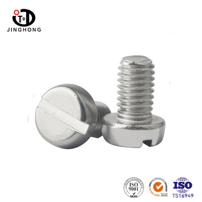 SS304 GB65 Slotted Cheese Head Screws