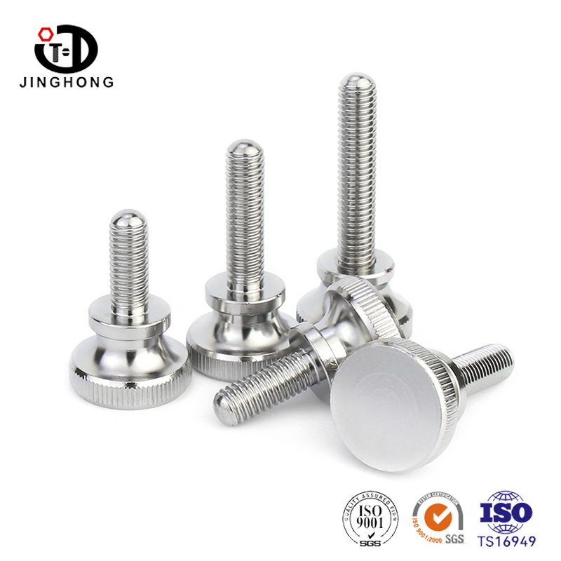 Stainless Steel High-Dome Knurled Thumb Screw