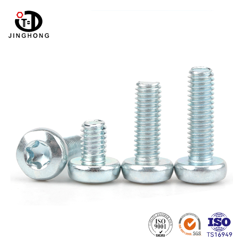 Torx Pan Head Zinc Plate Galvanized Machine Screw